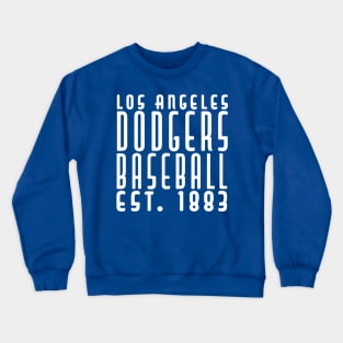 LA dodgers Baseball Crewneck Sweatshirt